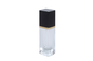 0.5oz Empty Square Clear Glass Foundation Bottle Leakproof  Makeup Cosmetic Container