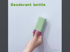 Konstrukcja z dolnym obrotem Opakowanie w sztyfcie z filtrem przeciwsłonecznym 15g 20g Opakowanie do dezodoryzacji PP PCR