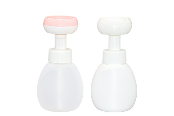 Flower Shape Foam Pump Bottle PP / PE / Soft Touch Children Hand Sanitizer 300ml