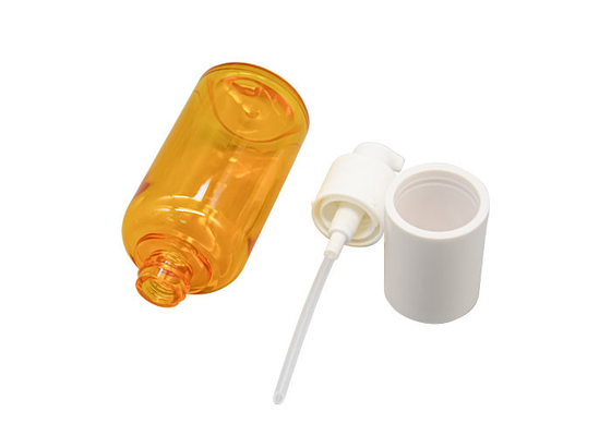 80ml PETG Plastic Cleansing Oil Pump Bottles Makeup Remover Package