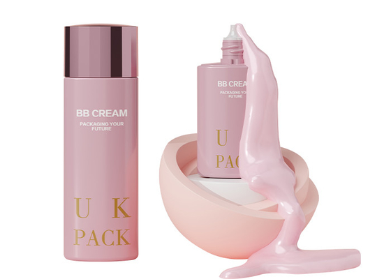 30ml & 50ml Liquid Sunscreen Lotion Bottle With Diamond-Shaped special Cap Travel-Friendly Skincare Container