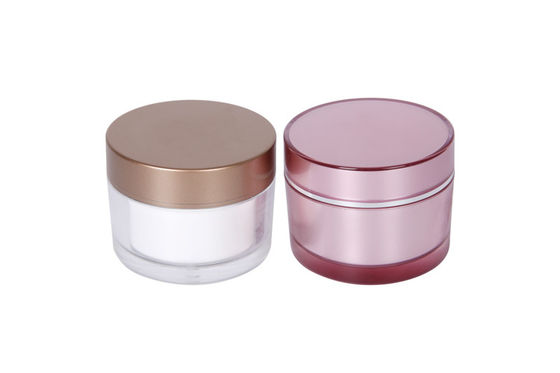 80g Round Shape Thick Wall Ppma Empty Lotion Containers