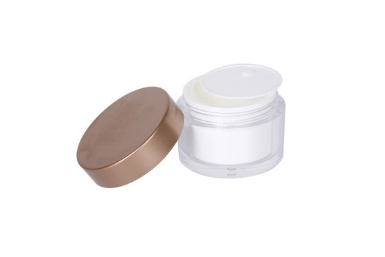 80g Round Shape Thick Wall Ppma Empty Lotion Containers