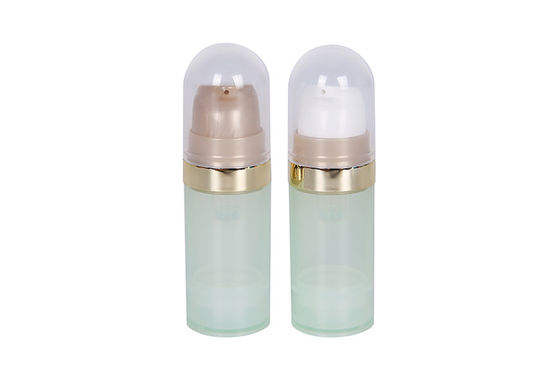 BPA Free Empty Trail Small 0.34oz PP Airless Bottle Mini Cosmetic Containers Skin Care Packaging