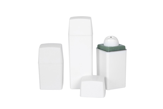 Luxury Double Layer  PP  Square Airless Bottle For Cosmetics 15ml 30ml  50ml cosmetic packaging bottle